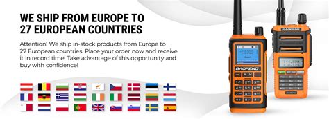Baofeng's Official Store in Europe .